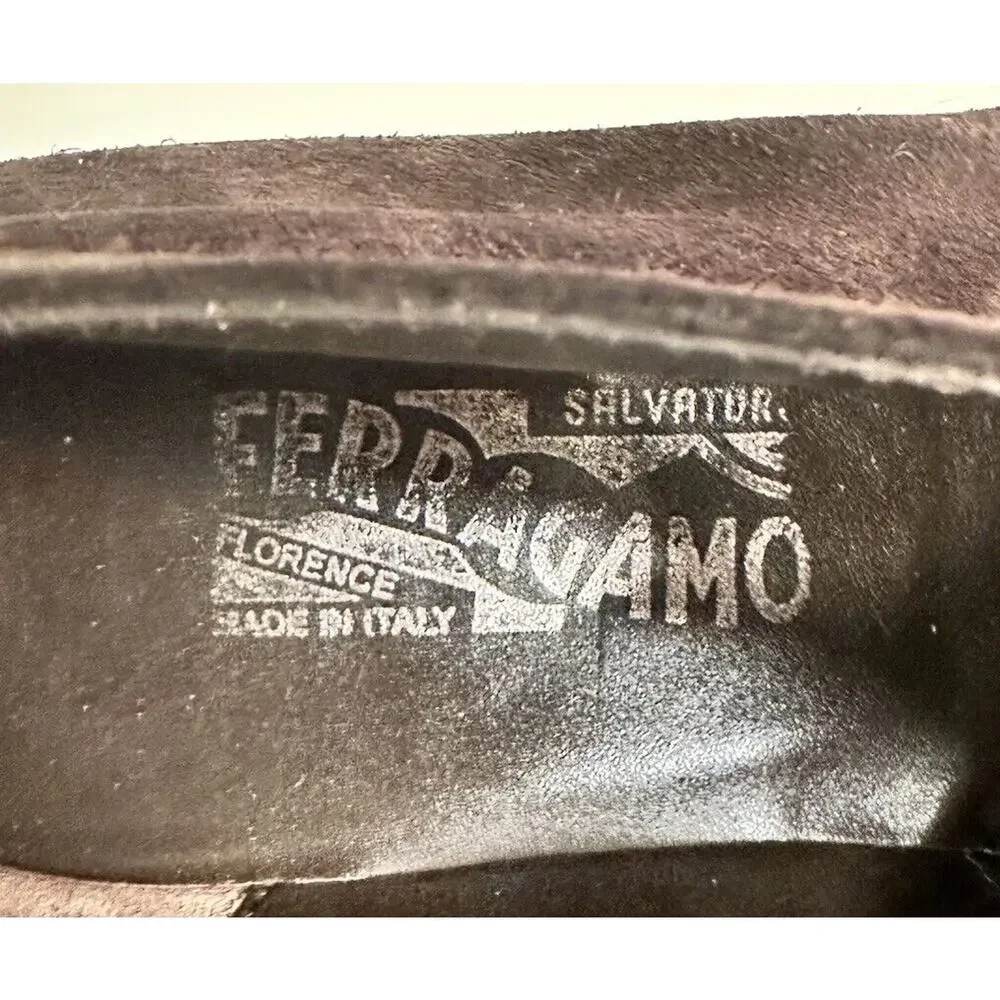 Salvatore Ferragamo elegant suede